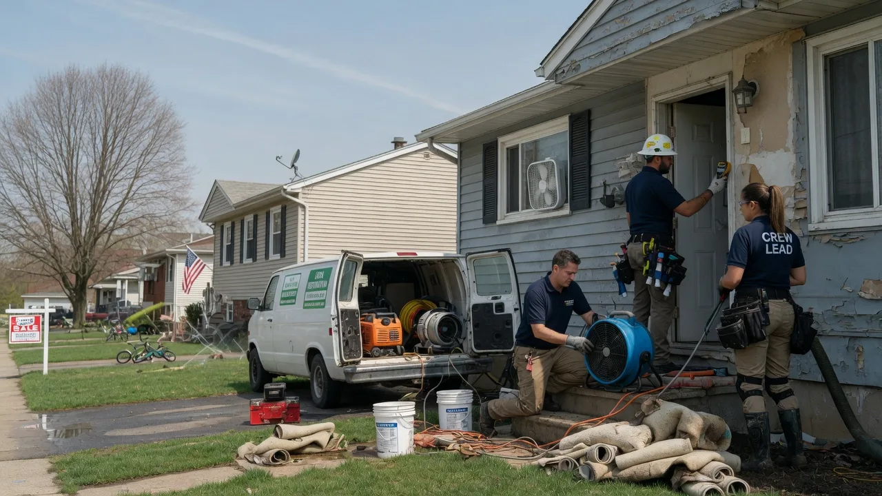 Flood Cleanup in Barnesville, OH near me